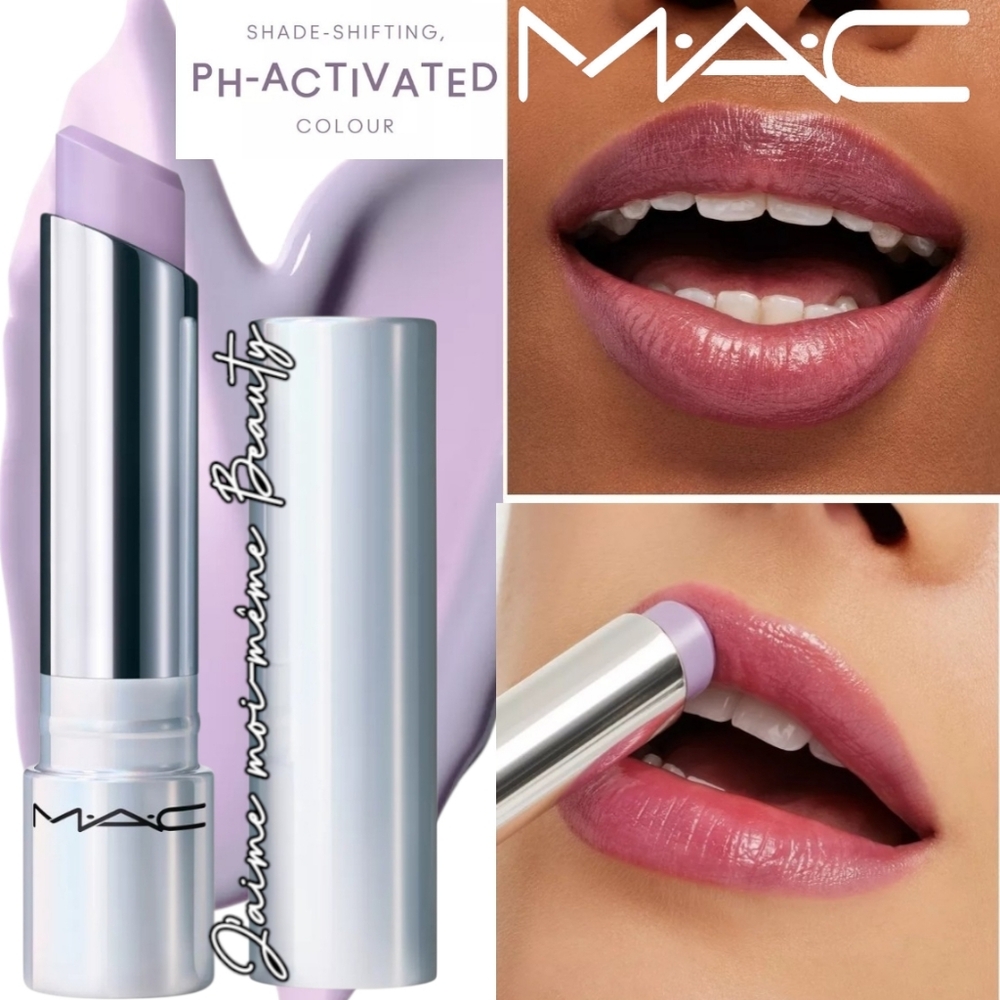 MAC Cosmetics Ph-Activated Shade-Shifting Lip Balm - Milky Light Lavender Purple